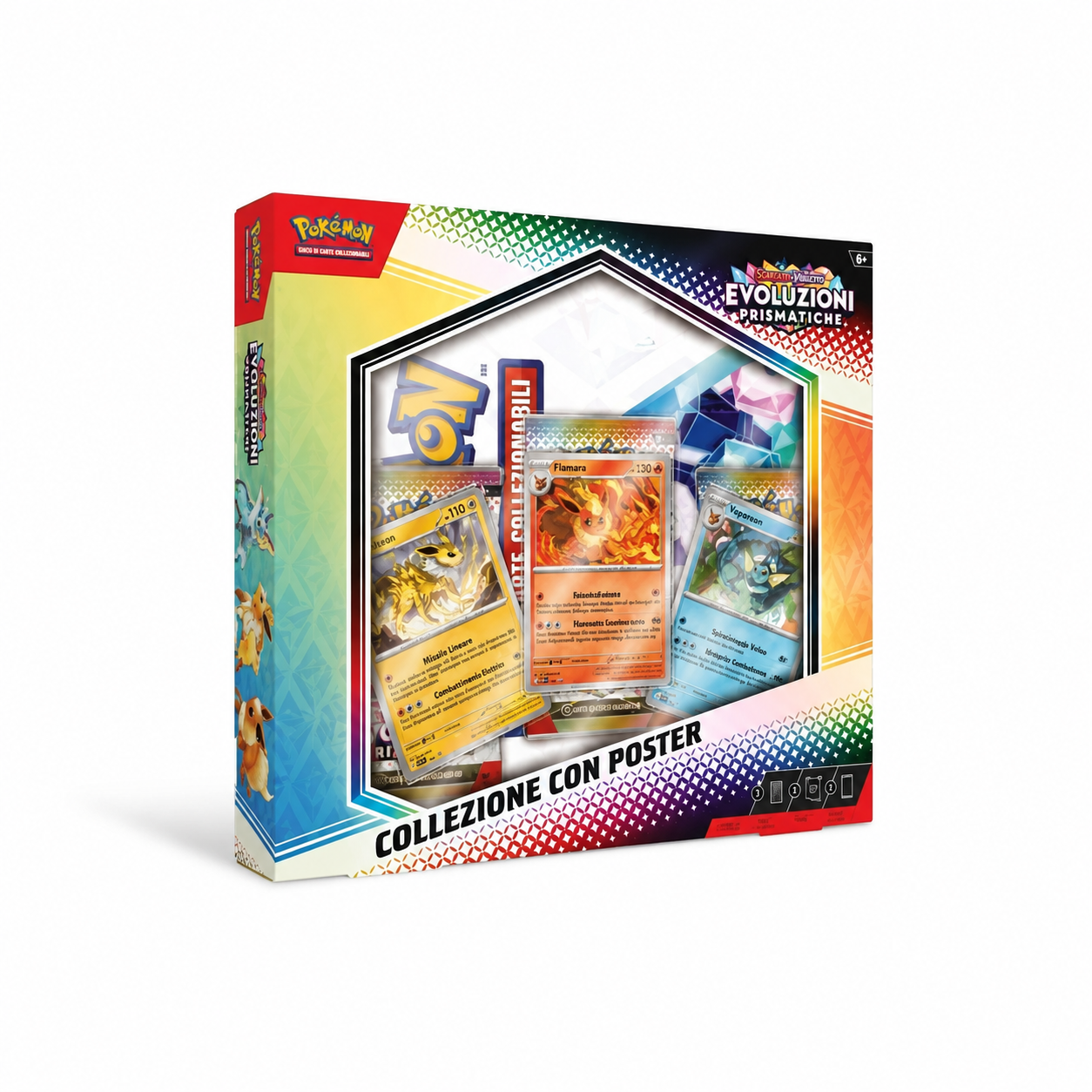 Pokémon Evoluzioni Prismatiche – Collezione con Poster – Italiano