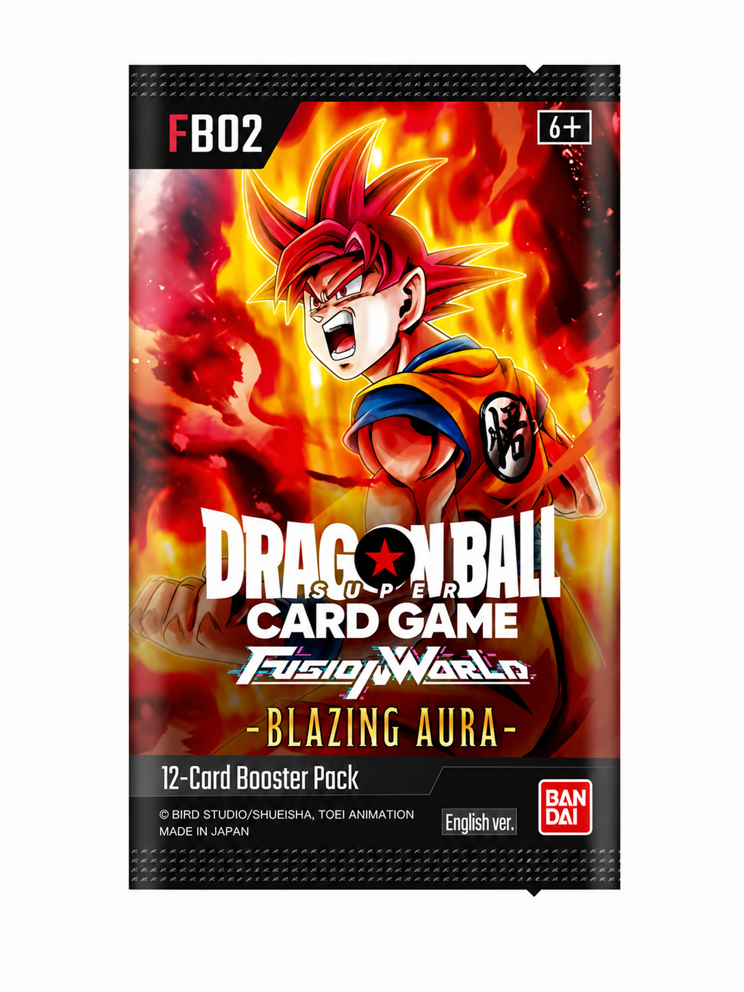 Dragon Ball Super Card Game Fusion World FB02 Blazing Aura – Bustina Singola – ENG