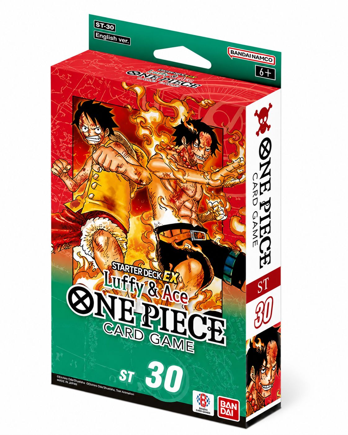 One Piece Card Game ST-30 Starter Deck EX Luffy & Ace – English Version – ENG