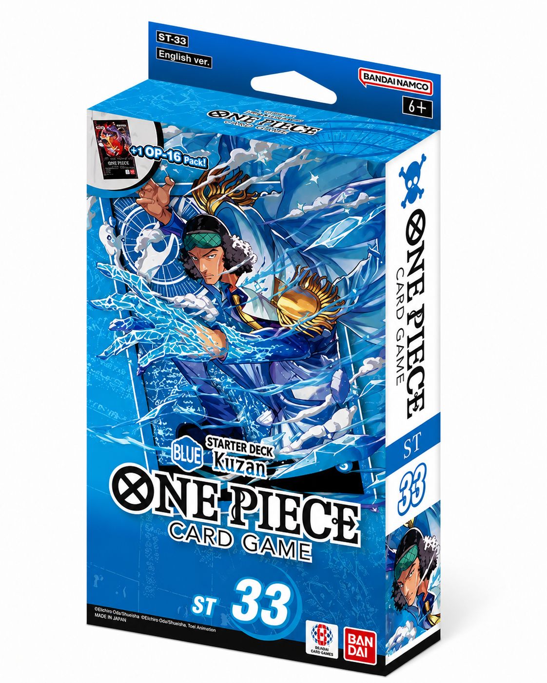 One Piece Card Game ST-33 Starter Deck Blue Kuzan – English Version – ENG