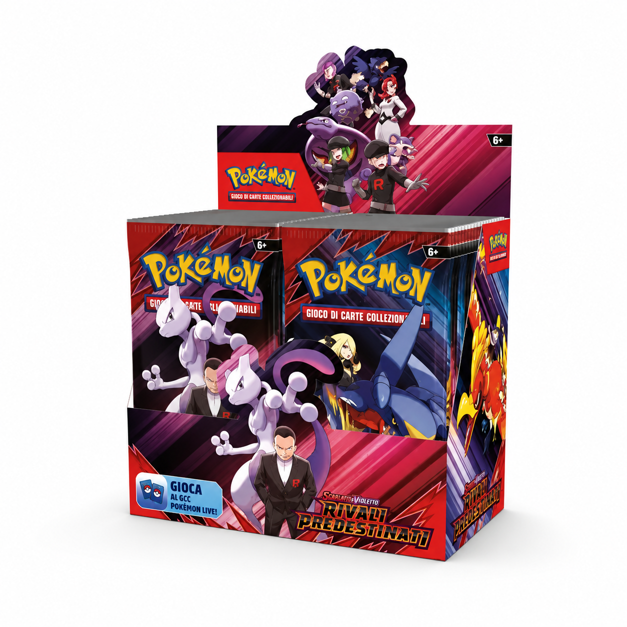 Pokémon Rivali Predestinati – Display 36 Buste – Italiano – Scarlatto e Violetto