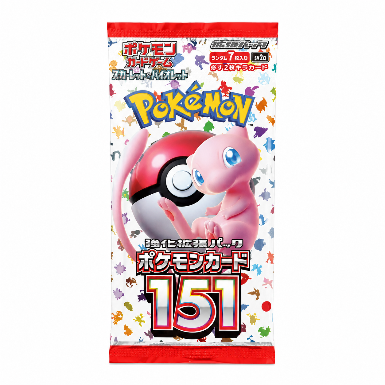 Pokémon Card 151 – Bustina Singola – SV2a – Giapponese JAP