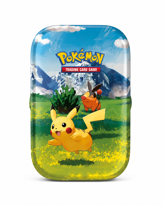 Pokémon Mini Tin Ascesa Eroica Casuale ITA Singola Sealed Originale - Confezione Collezione Carte da Gioco Ufficiale