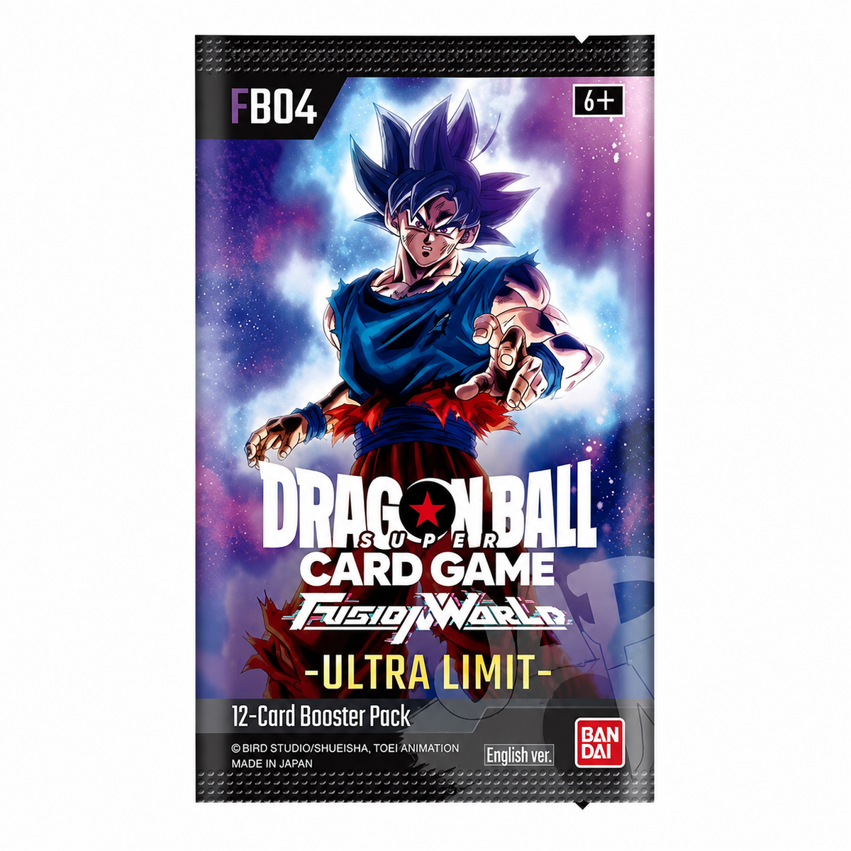 Dragon Ball Super Card Game Fusion World FB04 Ultra Limit – Bustina Singola – ENG