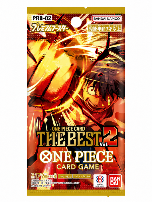 One Piece Card Game PRB-02 The Best Vol. 2 – Bustina Singola 10 Carte – JAP