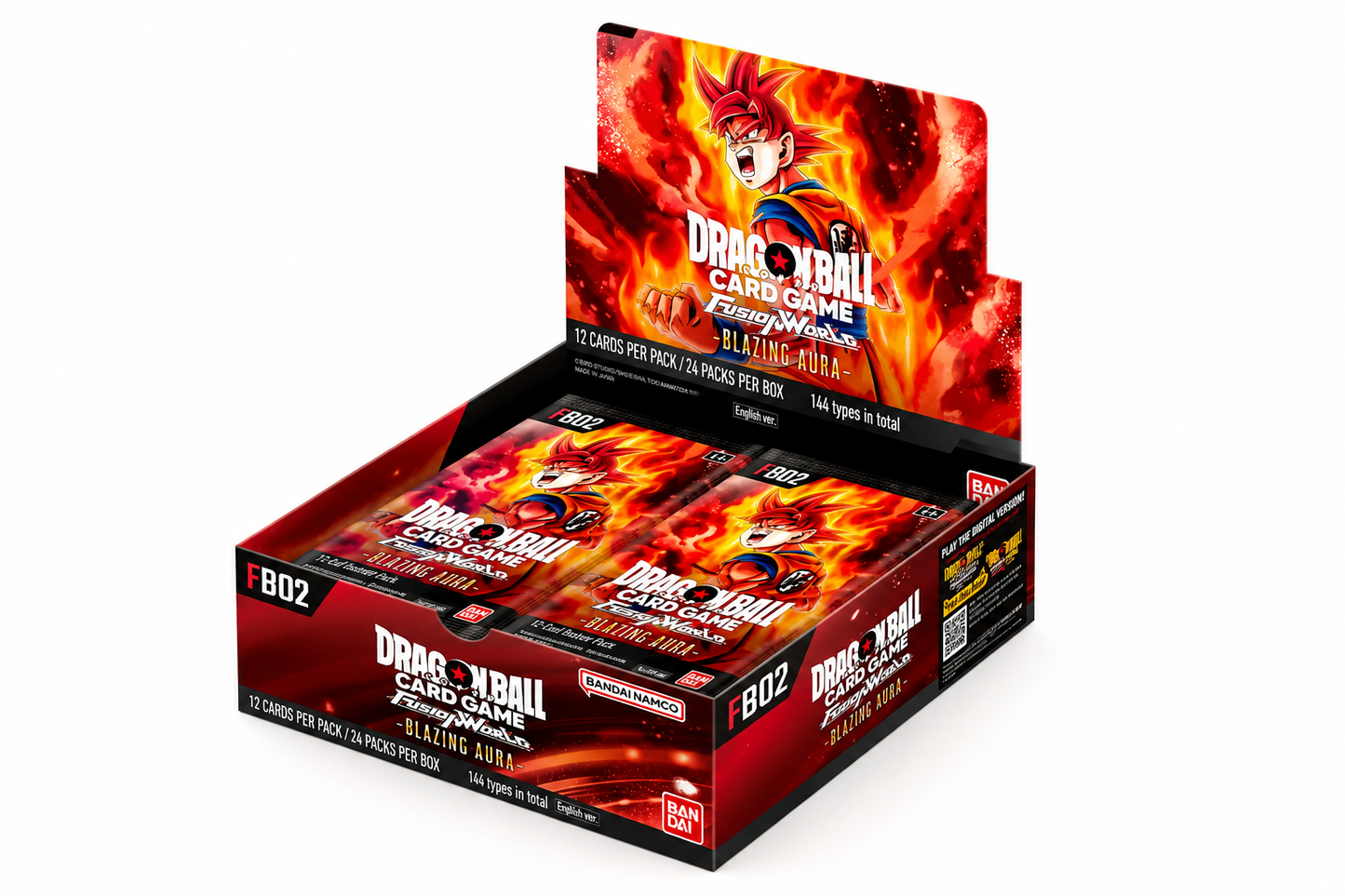 Dragon Ball Card Game Fusion World – Blazing Aura FB02 Booster Box 🔥