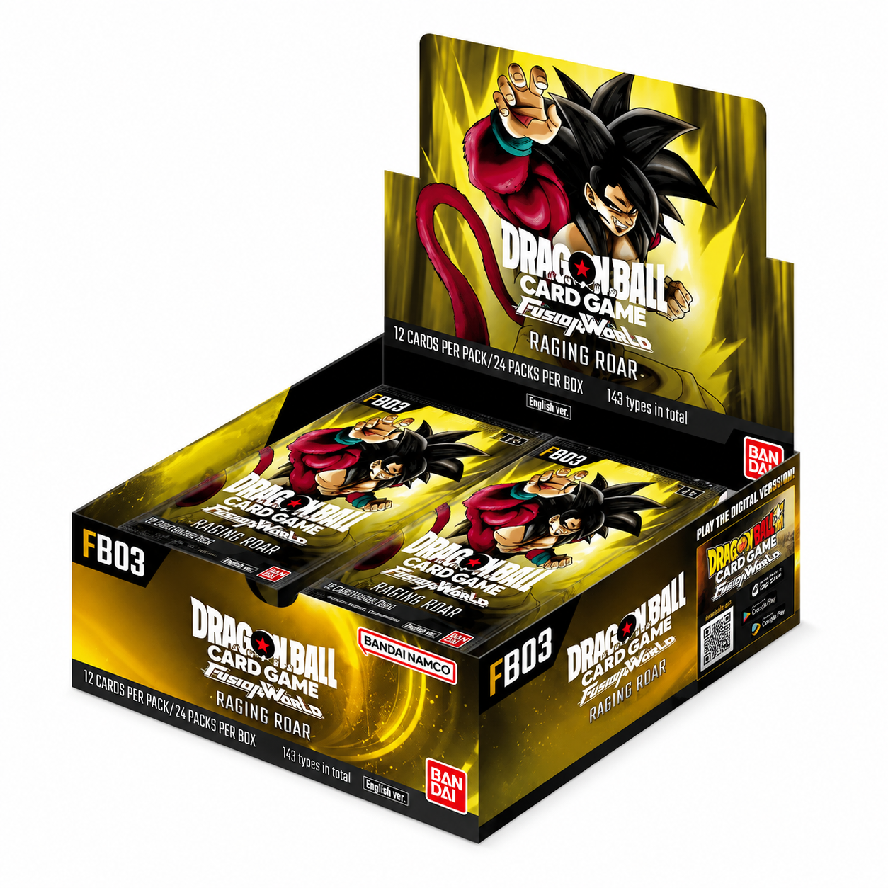 🐉 Dragon Ball Card Game Fusion World – FB03 ENG Raging Roar