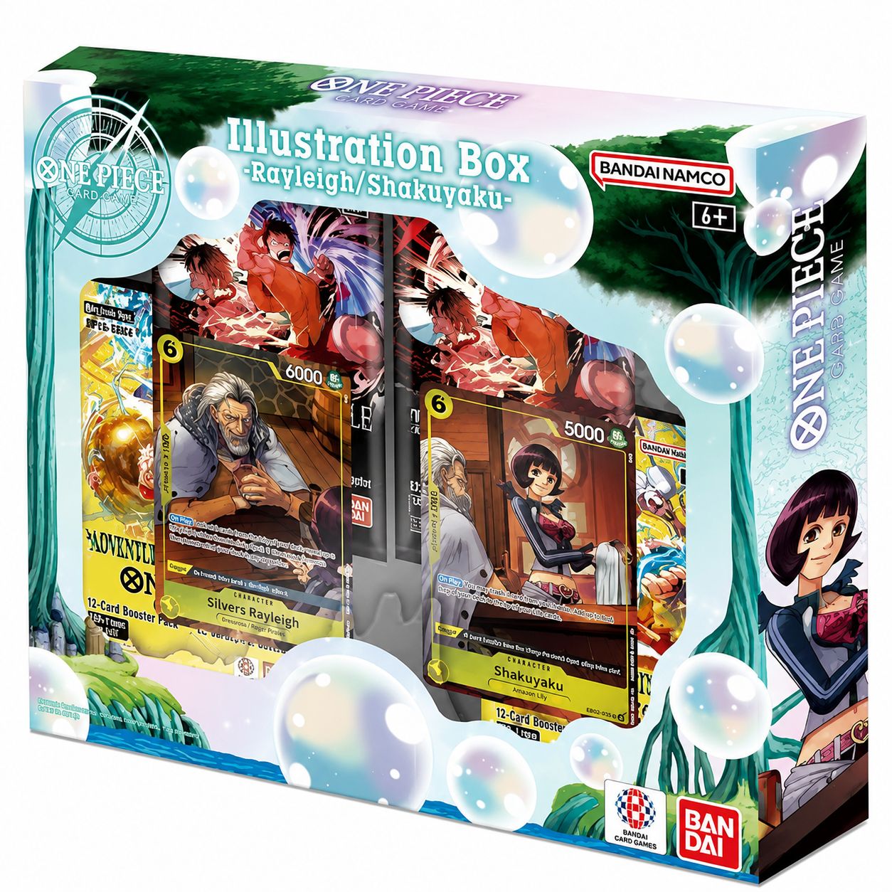 One Piece Card Game IB-08 Illustration Box Vol. 8 – Rayleigh & Shakuyaku – ENG