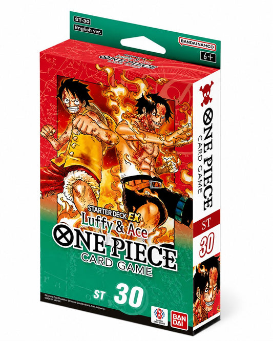 One Piece Card Game ST-30 Starter Deck EX Luffy & Ace – English Version – ENG
