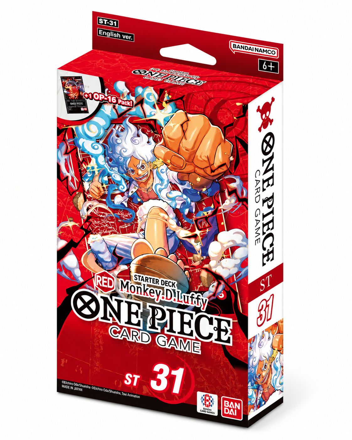 One Piece Card Game ST-31 Starter Deck Red Monkey D. Luffy – English Version – ENG