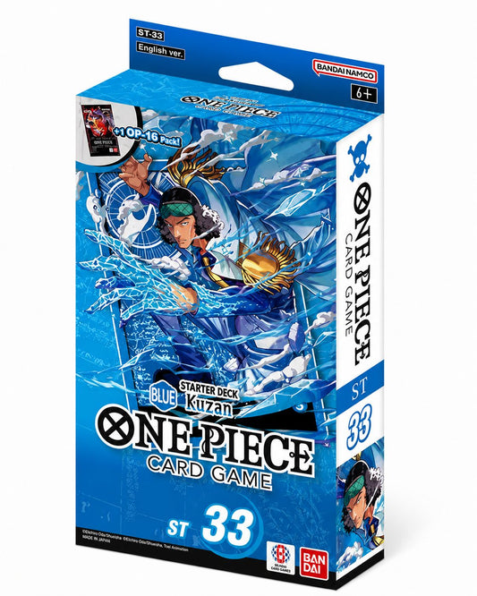 One Piece Card Game ST-33 Starter Deck Blue Kuzan – English Version – ENG