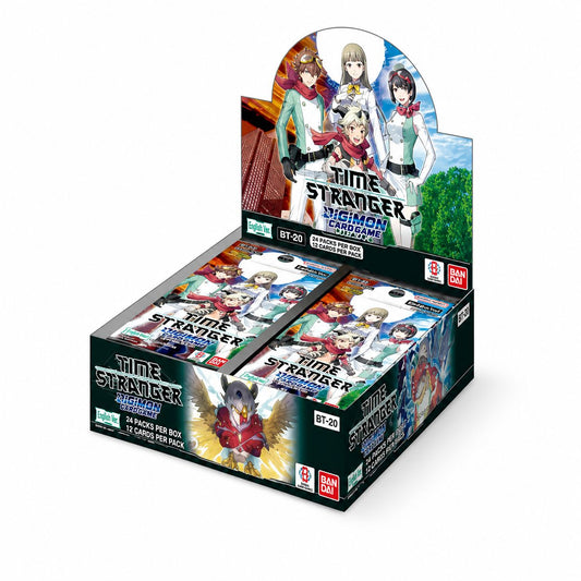 Digimon Card Game Time Stranger – Booster Box BT-20 – English Version – 24 Buste