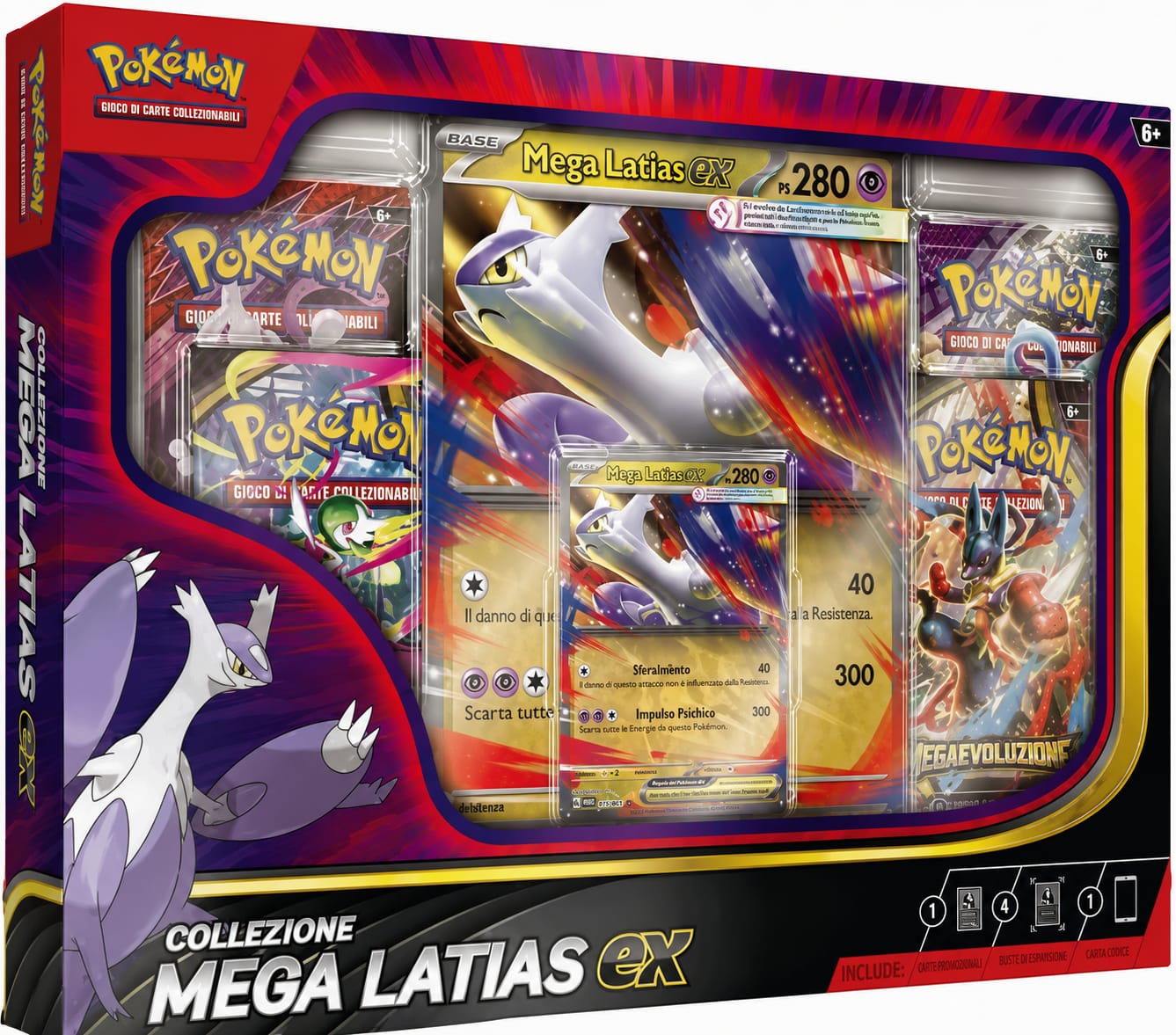 Collezione Mega Latias ex Pokémon | Box Ufficiale Italiano | Mega Evoluzione