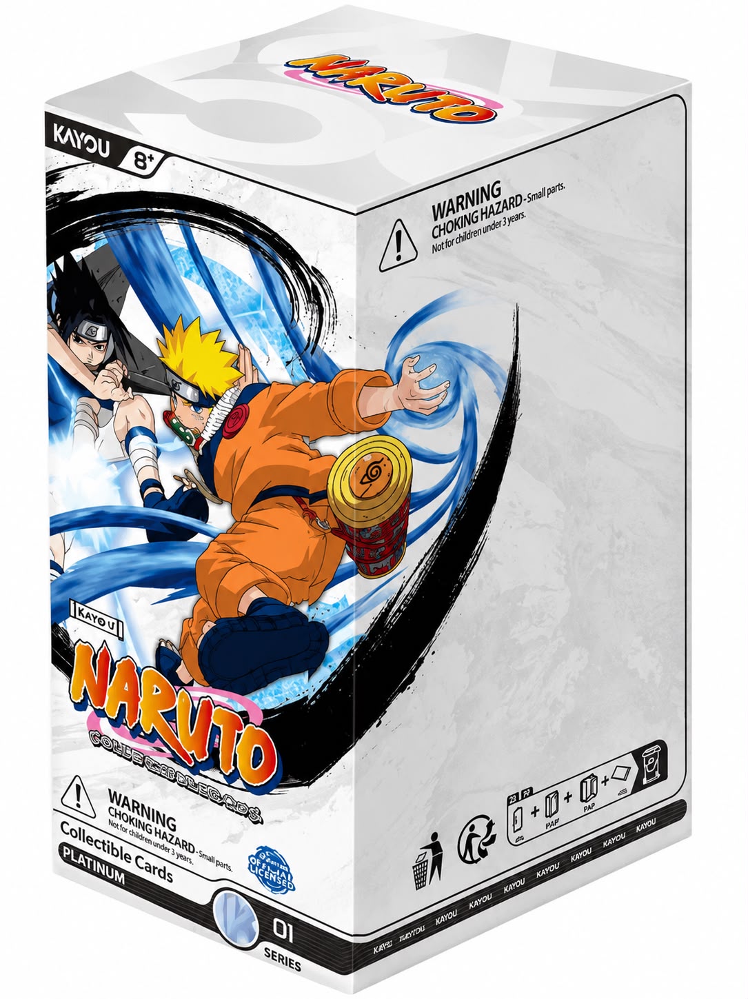 KAYOU NARUTO Smriti Collectible Cards Heaven SCROLL Carte TCG ENG Platinum Box da 12 Bustine
