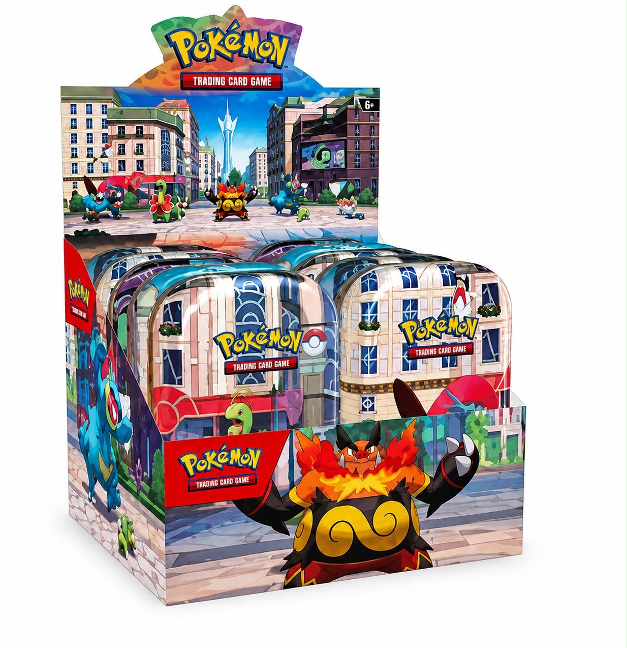 Pokémon Mini Tin Ascesa Eroica ITA Singola Sealed Originale - Confezione Collezione Carte da Gioco Ufficiale